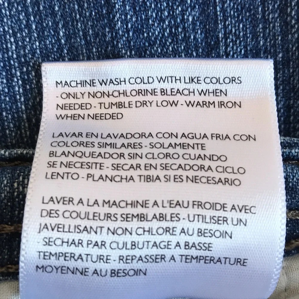 Style & Co. natural fit tapered leg blue jeans, 14 - Picture 12 of 12
